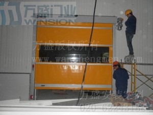 农夫山泉(建德)新安江饮料有限公司快速门安装案例